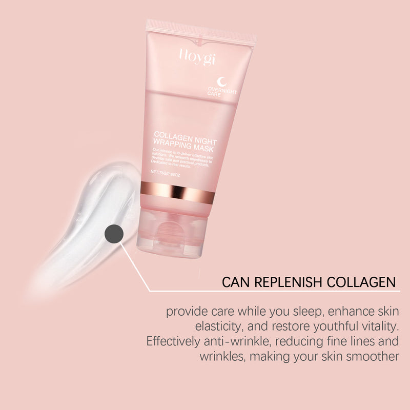 Set Masque Peel-Off Collagène Coréen Nuit - Hydratant K-Beauty