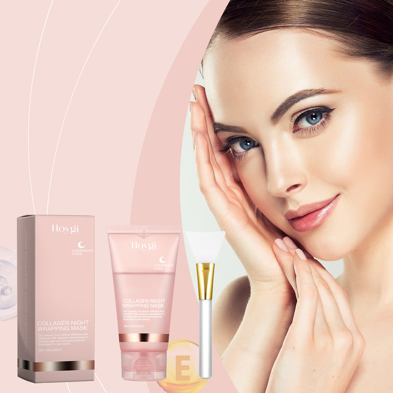 Set Masque Peel-Off Collagène Coréen Nuit - Hydratant K-Beauty