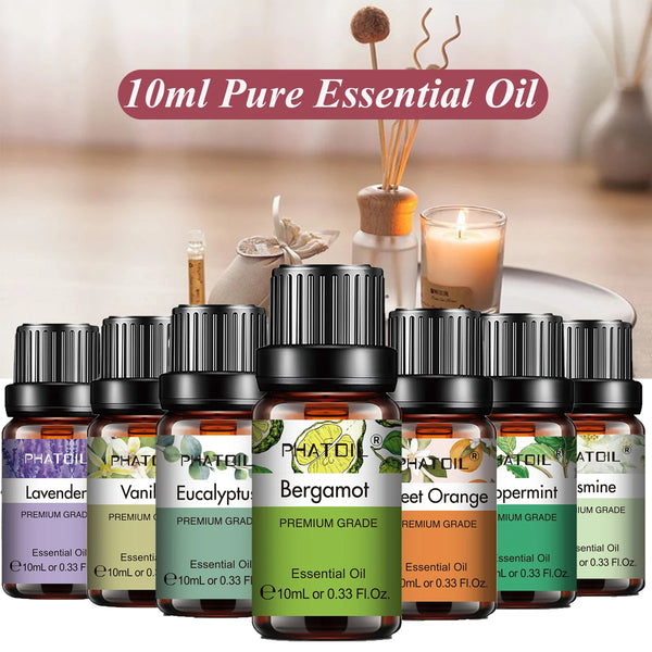 Huile Essentielle 10ml PHATOIL - Lavande Eucalyptus Bergamote Pure