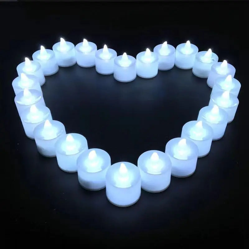 Bougies LED Sans Flamme Piles - Décoration Maison Événements Sécurisées