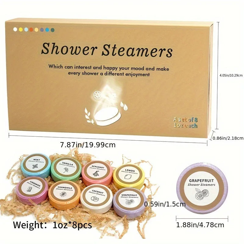 Coffret 8 Bombes de Bain Aromathérapie - SPA Maison Relaxation