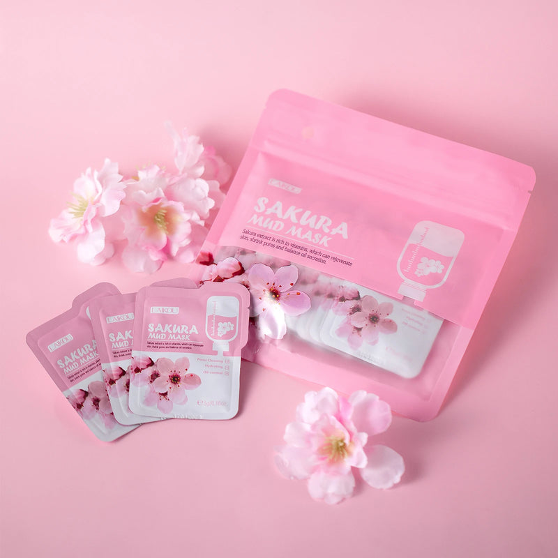 Set Soin Visage Sakura LAIKOU - Routine Anti-Âge Japonaise Hydratante