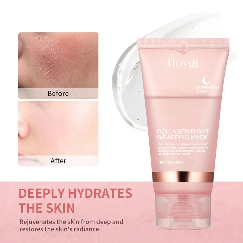 Set Masque Peel-Off Collagène Coréen Nuit - Hydratant K-Beauty