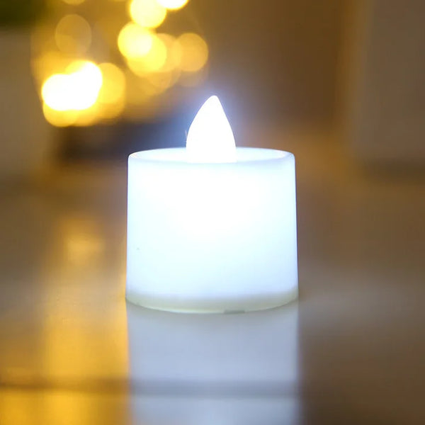 Bougies LED Sans Flamme Piles - Décoration Maison Événements Sécurisées