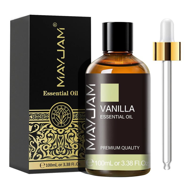 Huile Essentielle 100ml MAYJAM - Lavande Eucalyptus Santal Vanille Pure