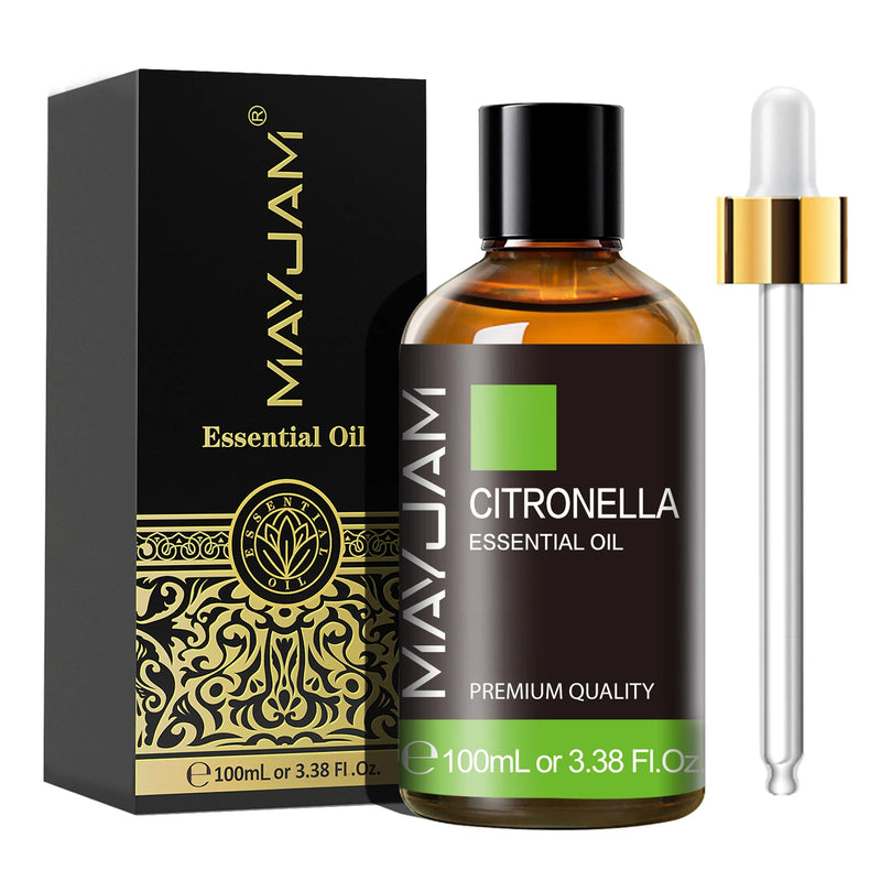 Huile Essentielle 100ml MAYJAM - Lavande Eucalyptus Santal Vanille Pure
