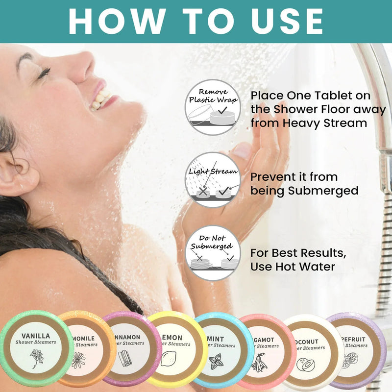 Coffret 8 Bombes de Bain Aromathérapie - SPA Maison Relaxation