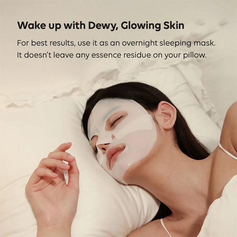 Masque Visage Collagène Bio Nuit - Hydratant Raffermissant Éclat