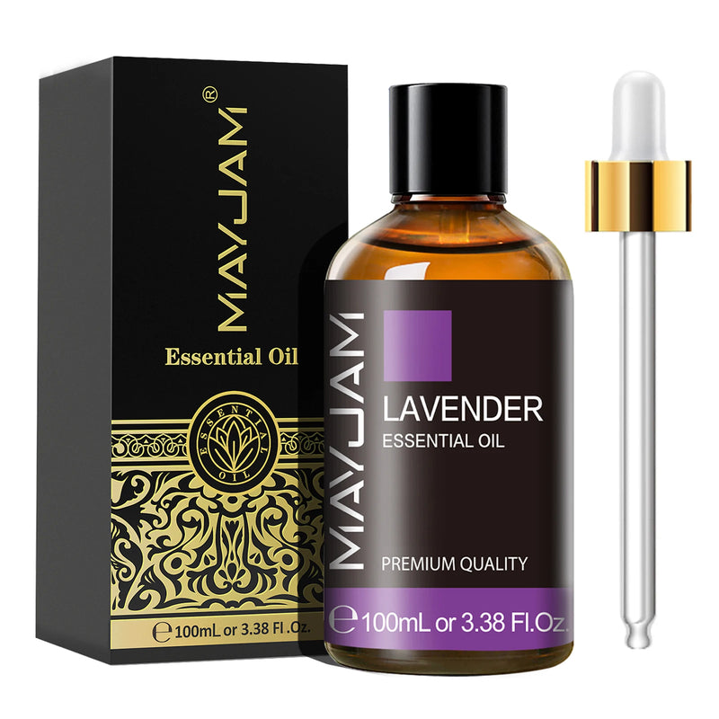 Huile Essentielle 100ml MAYJAM - Lavande Eucalyptus Santal Vanille Pure