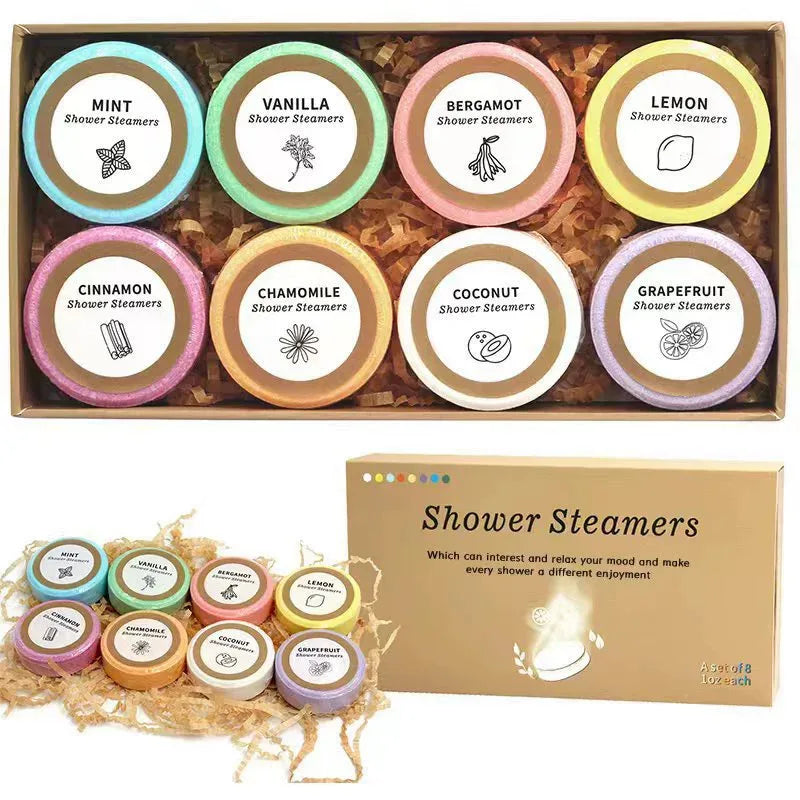 Coffret 8 Bombes de Bain Aromathérapie - SPA Maison Relaxation