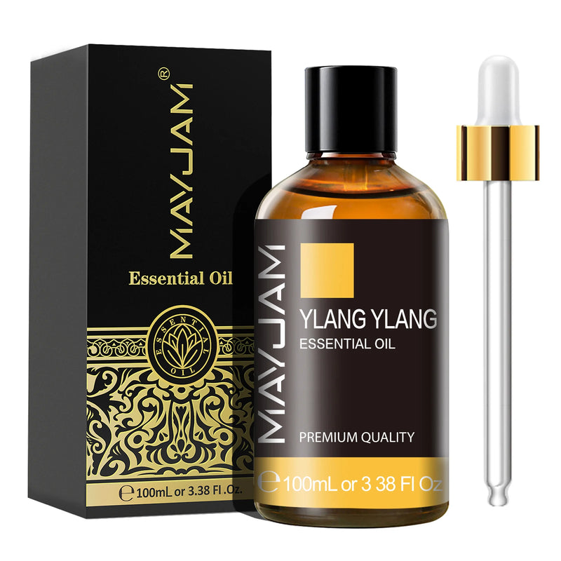 Huile Essentielle 100ml MAYJAM - Lavande Eucalyptus Santal Vanille Pure